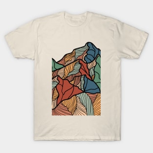 Bohemian Mountain Terrain T-Shirt